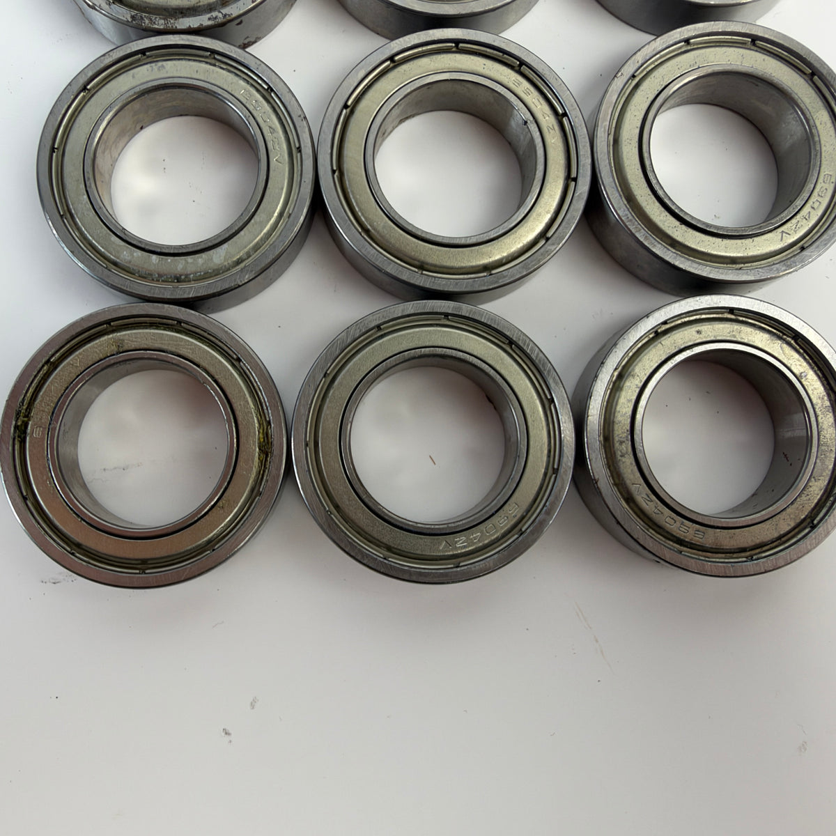 Lot of 9 6904LUV / 6904ZV Deep Groove Ball Bearings 20x37x9mm