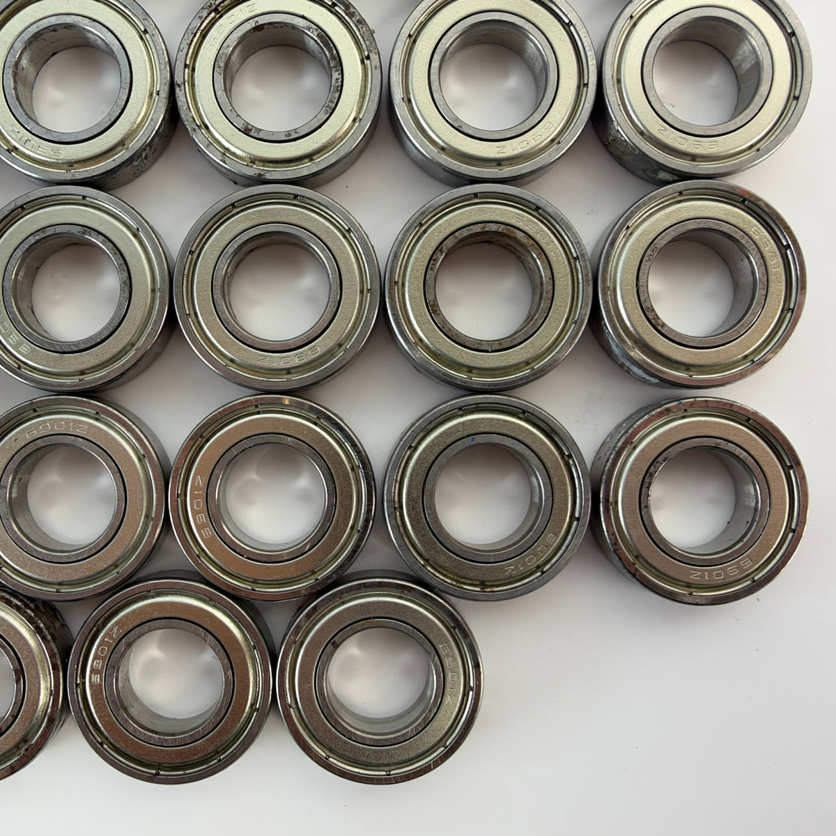 Lot of 27 6901Z Deep Groove Ball Bearings 12x24x6mm Metal Shielded
