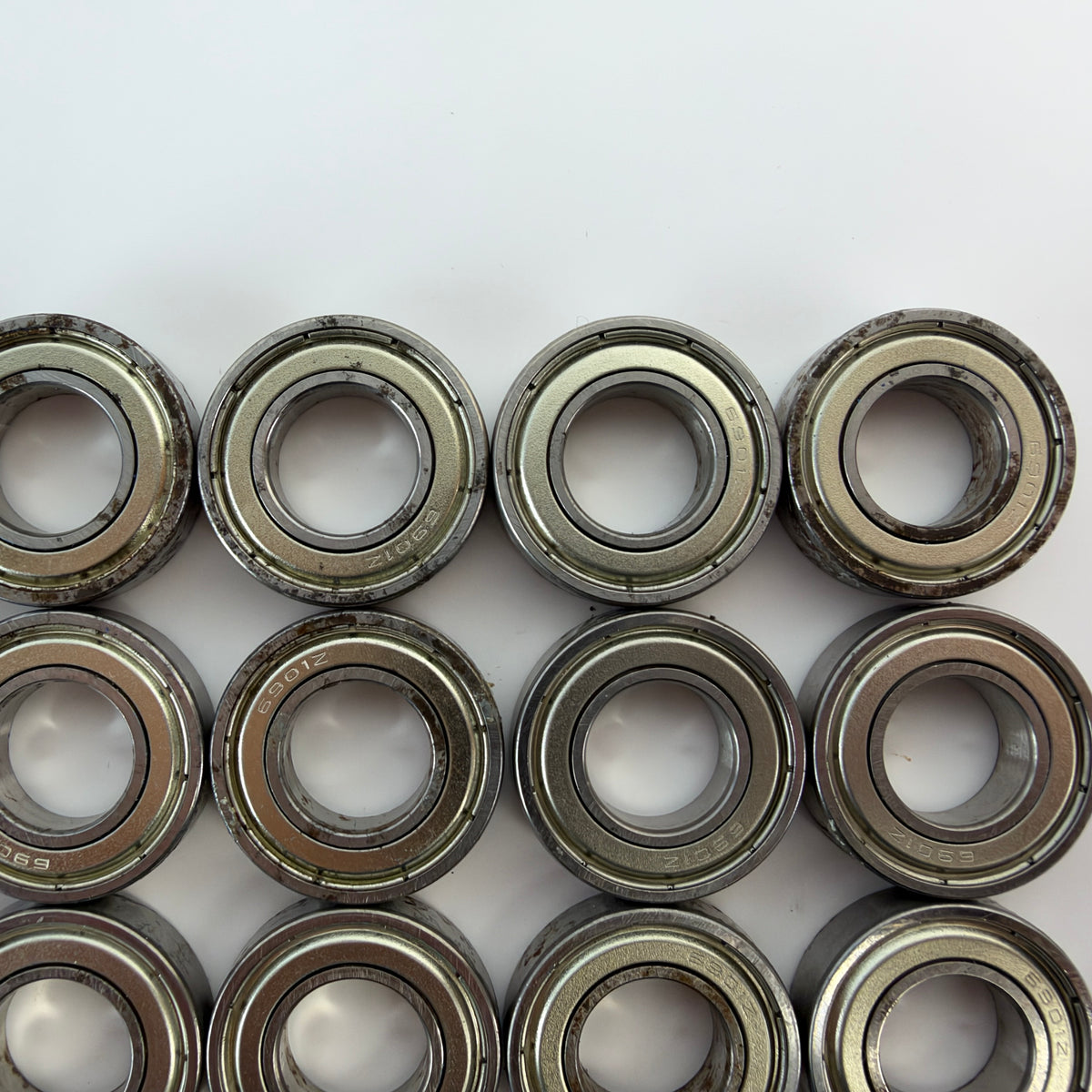 Lot of 27 6901Z Deep Groove Ball Bearings 12x24x6mm Metal Shielded