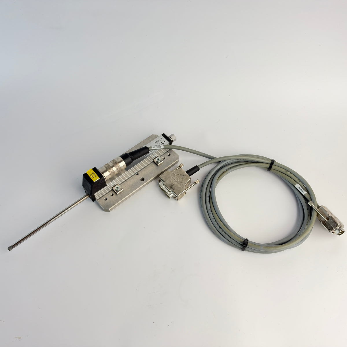 Novotechnik TRS-0075 023273 Linear Position Transducer 75mm with Cable and Mounting Plate