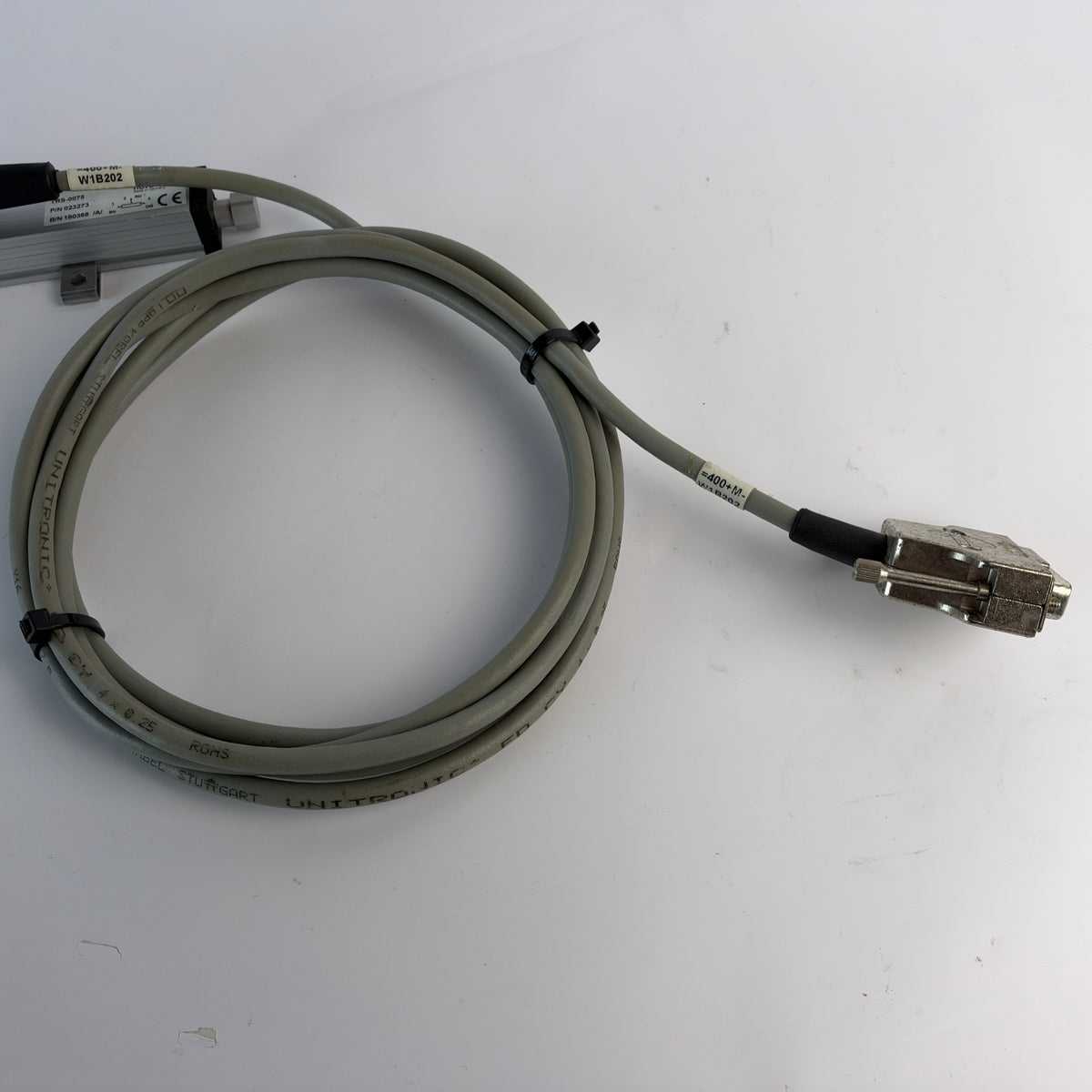 Novotechnik TRS-0075 023273 Linear Position Transducer 75mm with Cable