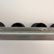 Industrial Gravity Roller Conveyor Track Metal Rail with Plastic Rollers