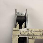 Industrial Gravity Roller Conveyor Track Metal Rail with Plastic Rollers