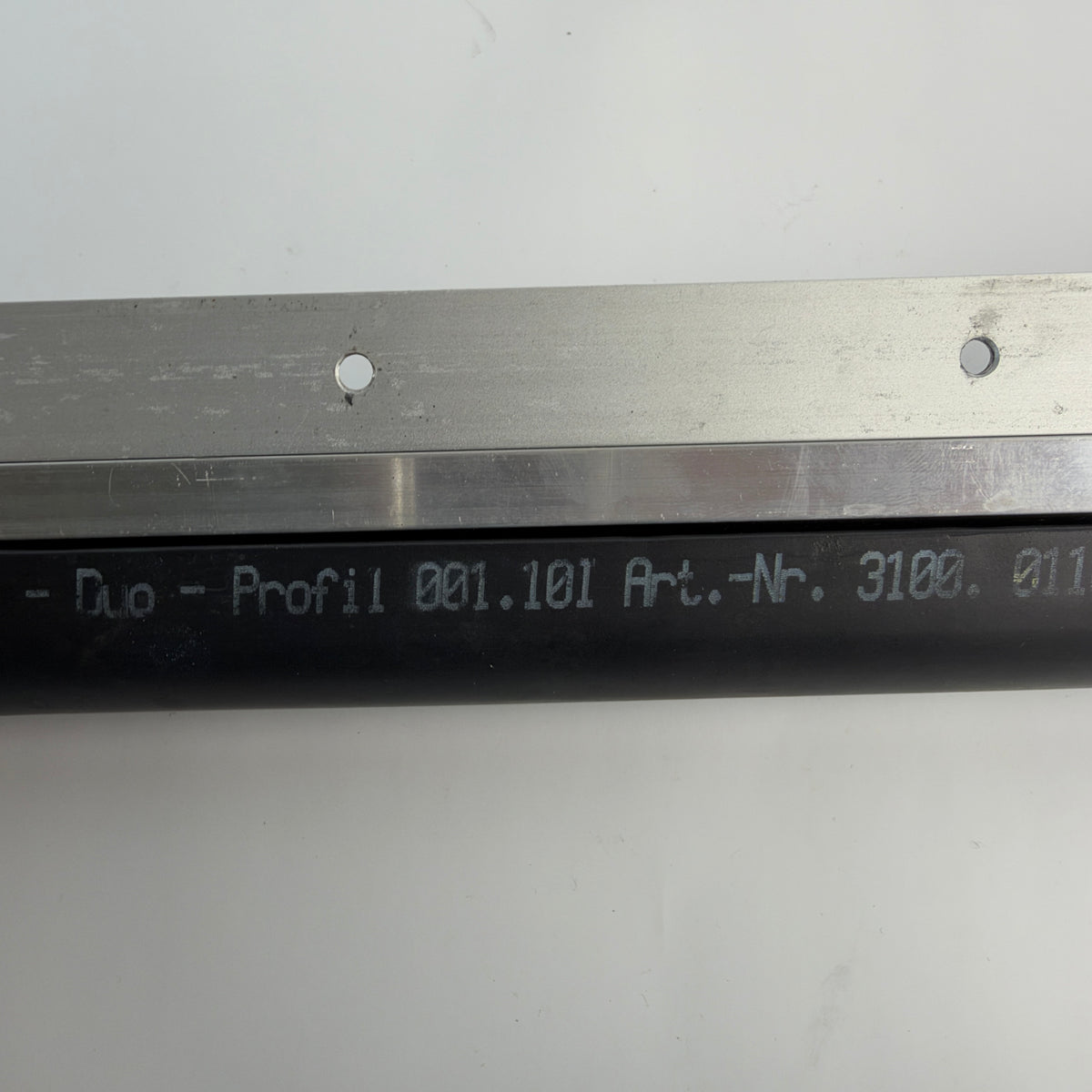 GELBAU Contact-Duo 001.10I Safety Edge Profile 3100.0110I with Mounting Frame