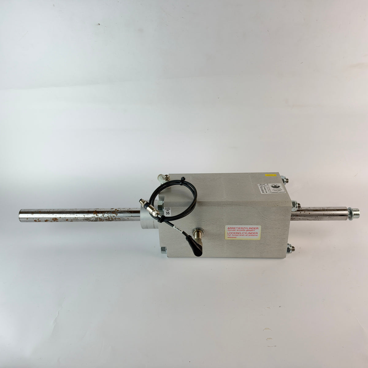 AVENTICS LU6 5235996402 Pneumatic Locking Unit Ø100mm for 25mm Rod with Sensor