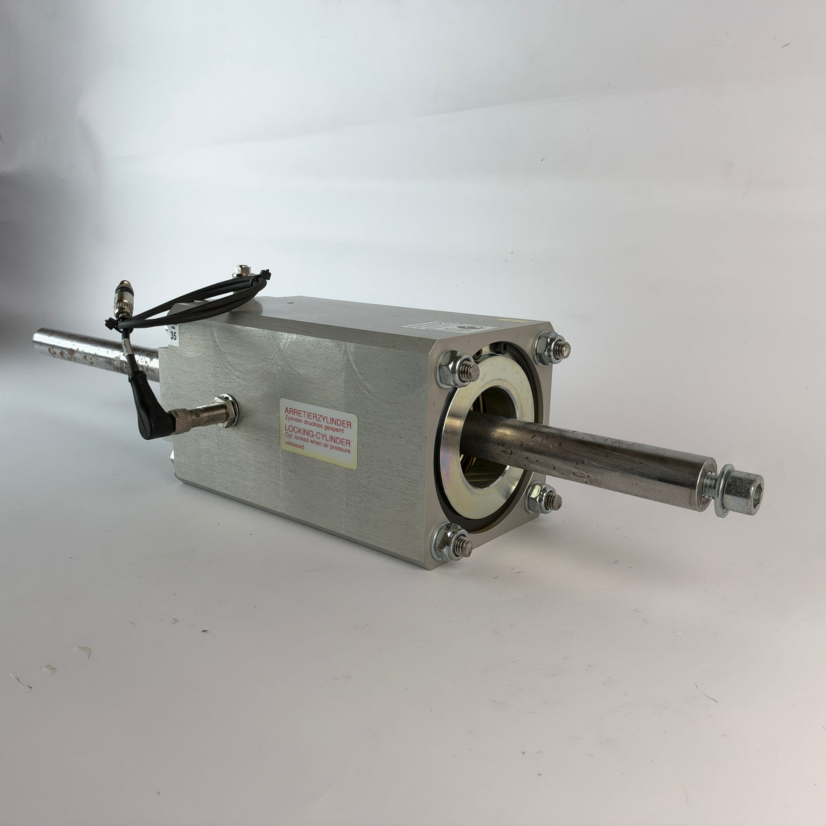 AVENTICS LU6 5235996402 Pneumatic Locking Unit Ø100mm for 25mm Rod with Sensor