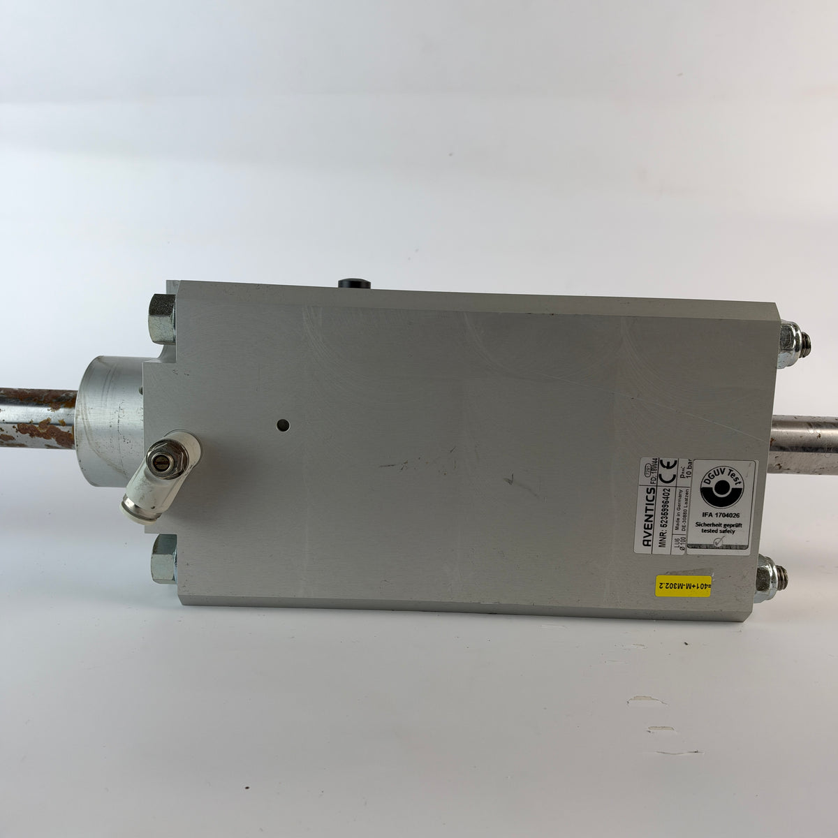 AVENTICS LU6 5235996402 Pneumatic Locking & Braking Unit Ø100mm for 25mm Rod