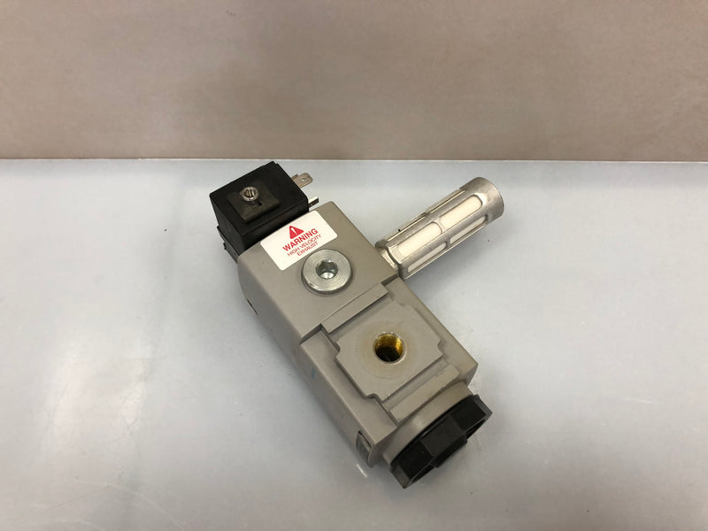 Festo HEM-M2-G1/4-10024 Solenoid Valve w/ MSN1G-24V