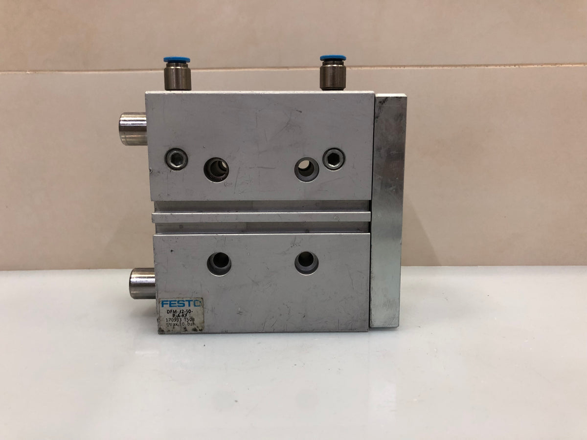 FESTO DFM-32-50-P-A-KF 170933 Guided Actuator Pneumatic Cylinder