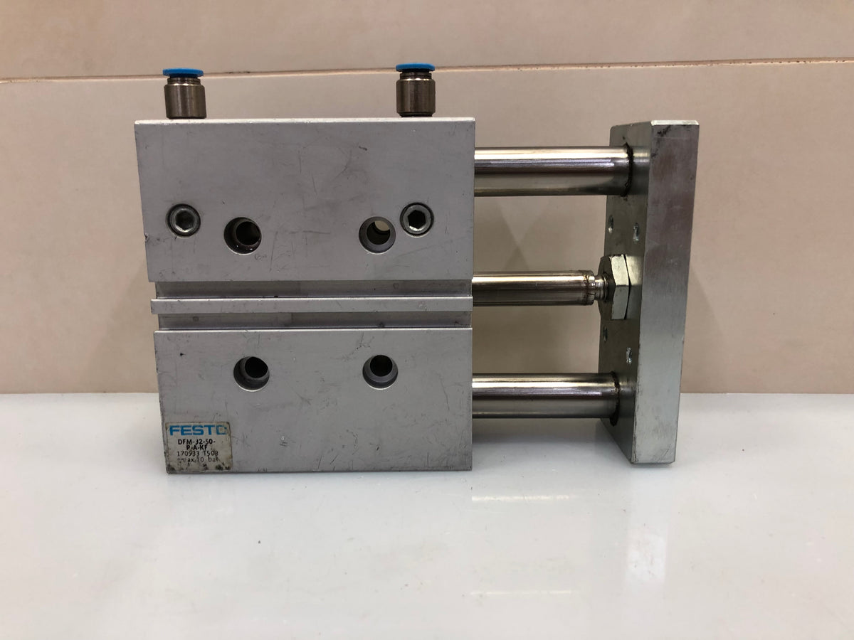 FESTO DFM-32-50-P-A-KF 170933 Guided Actuator Pneumatic Cylinder