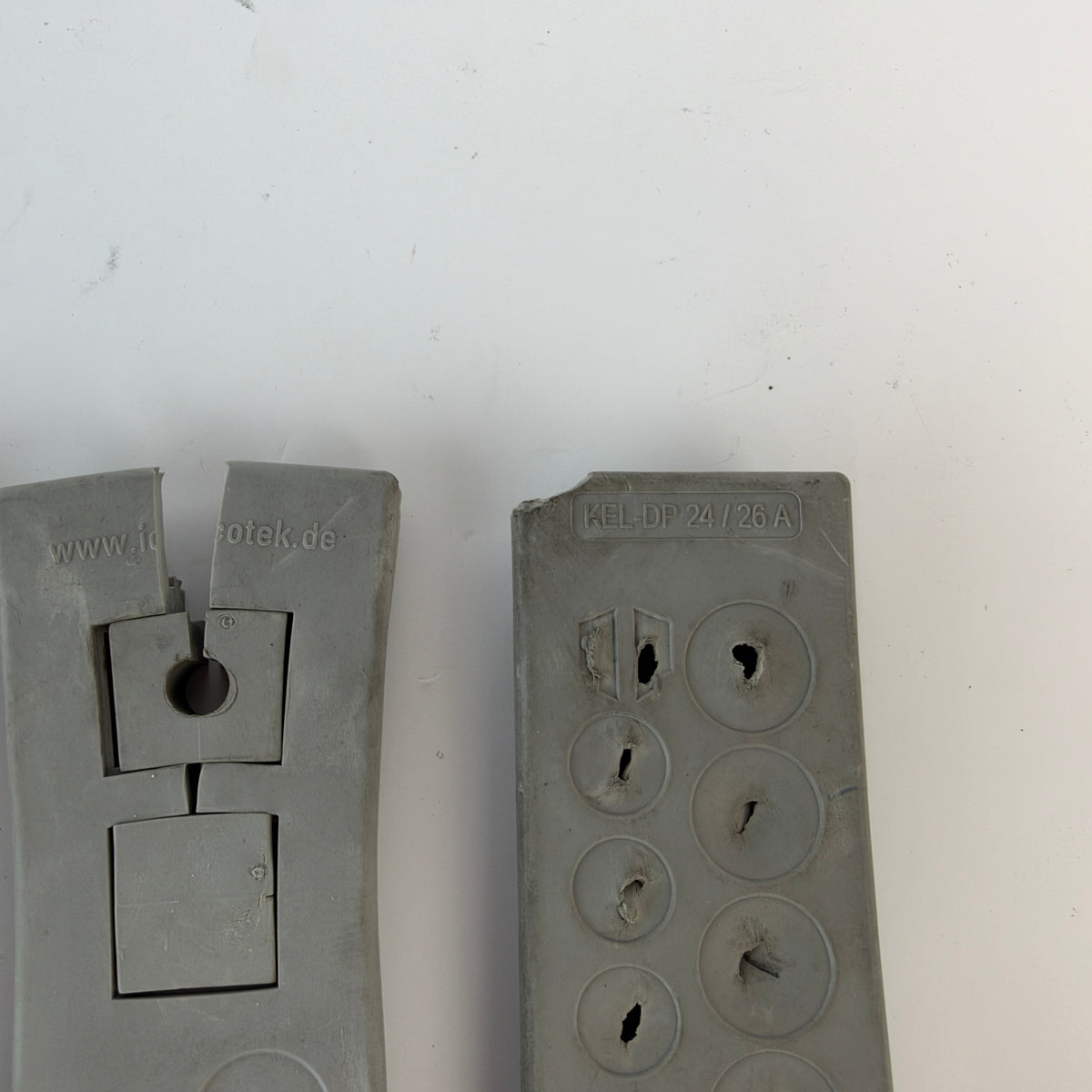 icotek KEL-DP 24/26 A & KEL-QTA 24/2 DP18 A Cable Entry Plates – Lot of 4