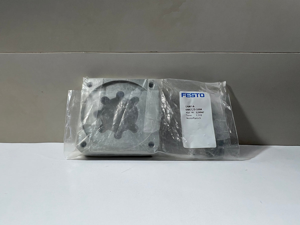 Festo EAMF-A-64A/C/D-100A 529947 Motor Flange – For Servo Motor Mounting