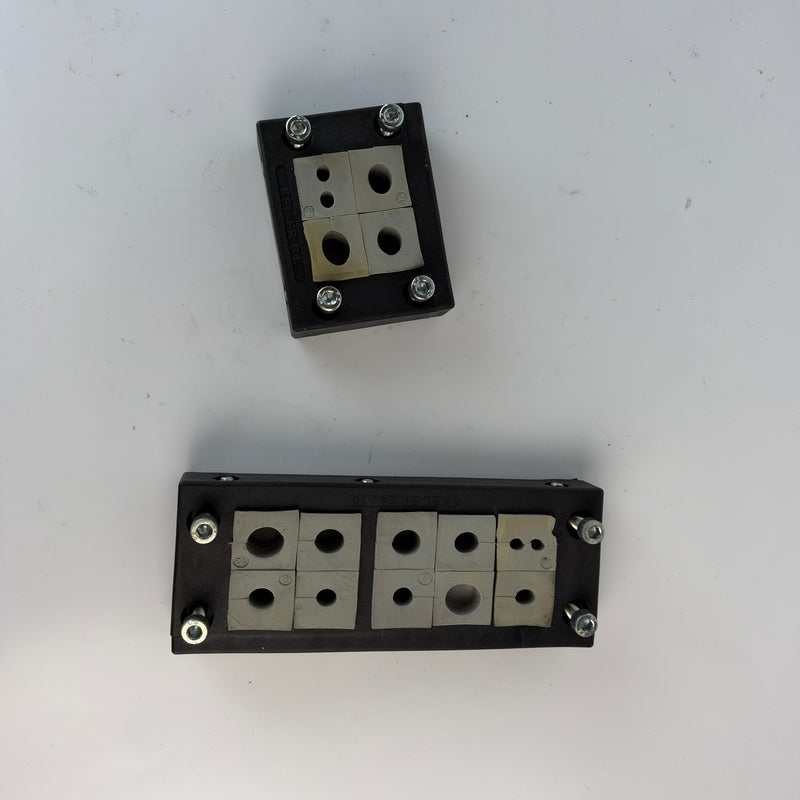 icotek KEL-ER 24/10 & KEL-ER B4 Split Cable Entry Frames with Grommets – Lot of 2