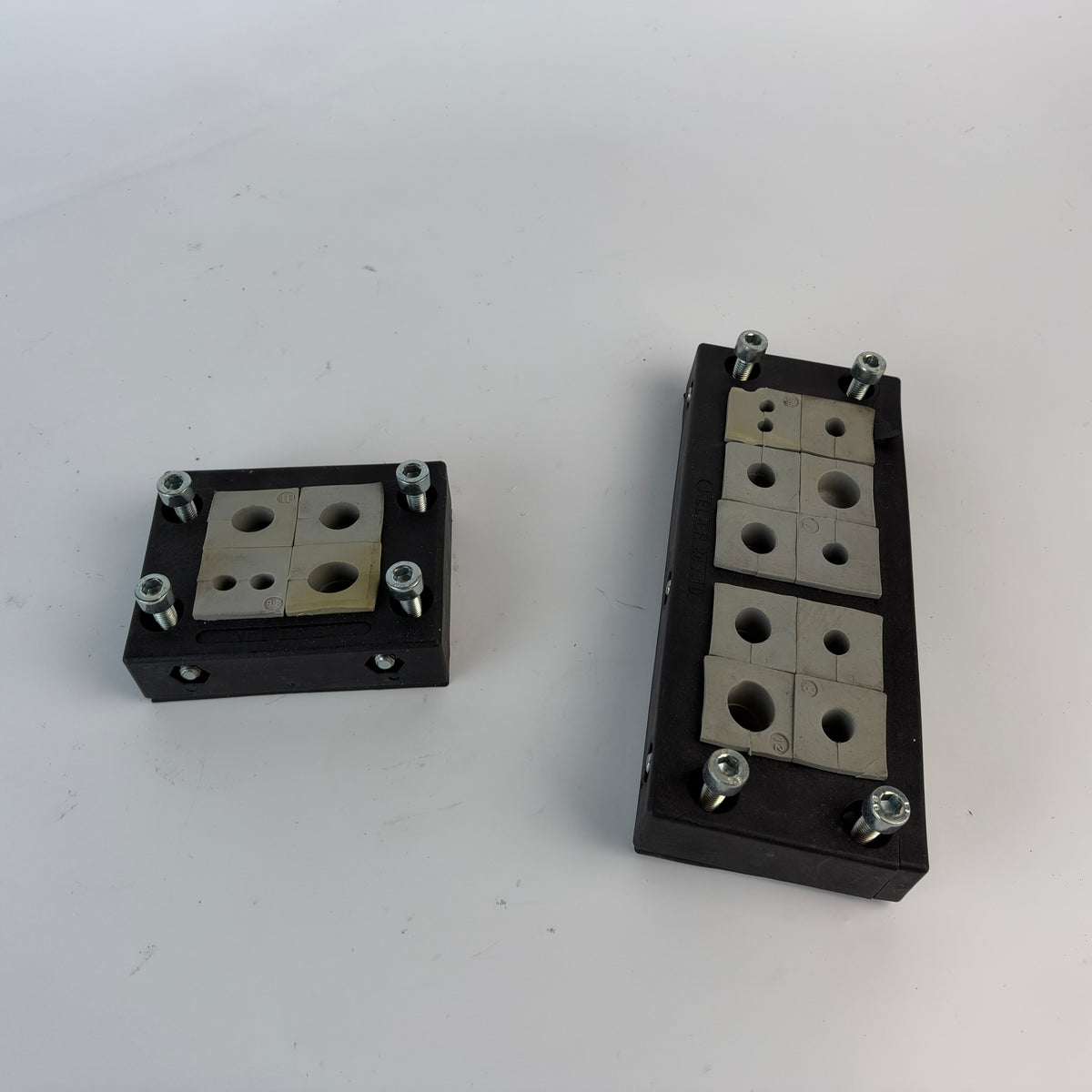 icotek KEL-ER 24/10 & KEL-ER B4 Split Cable Entry Frames with Grommets – Lot of 2