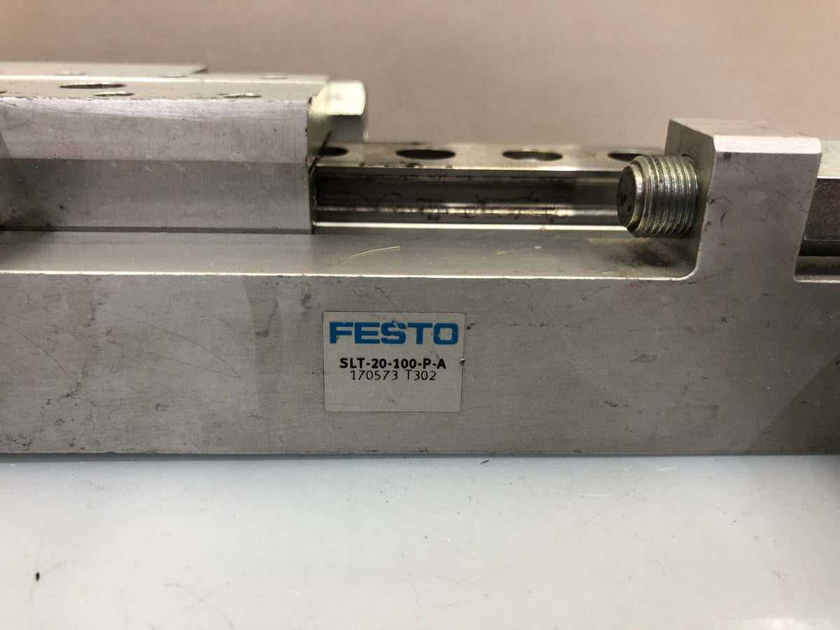 1x Festo SLT-20-100-P-A 170573 Mini Slide Cylinder