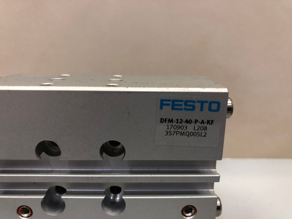 1x FESTO DFM-12-40-P-A-KF 170903 Guided Actuator
