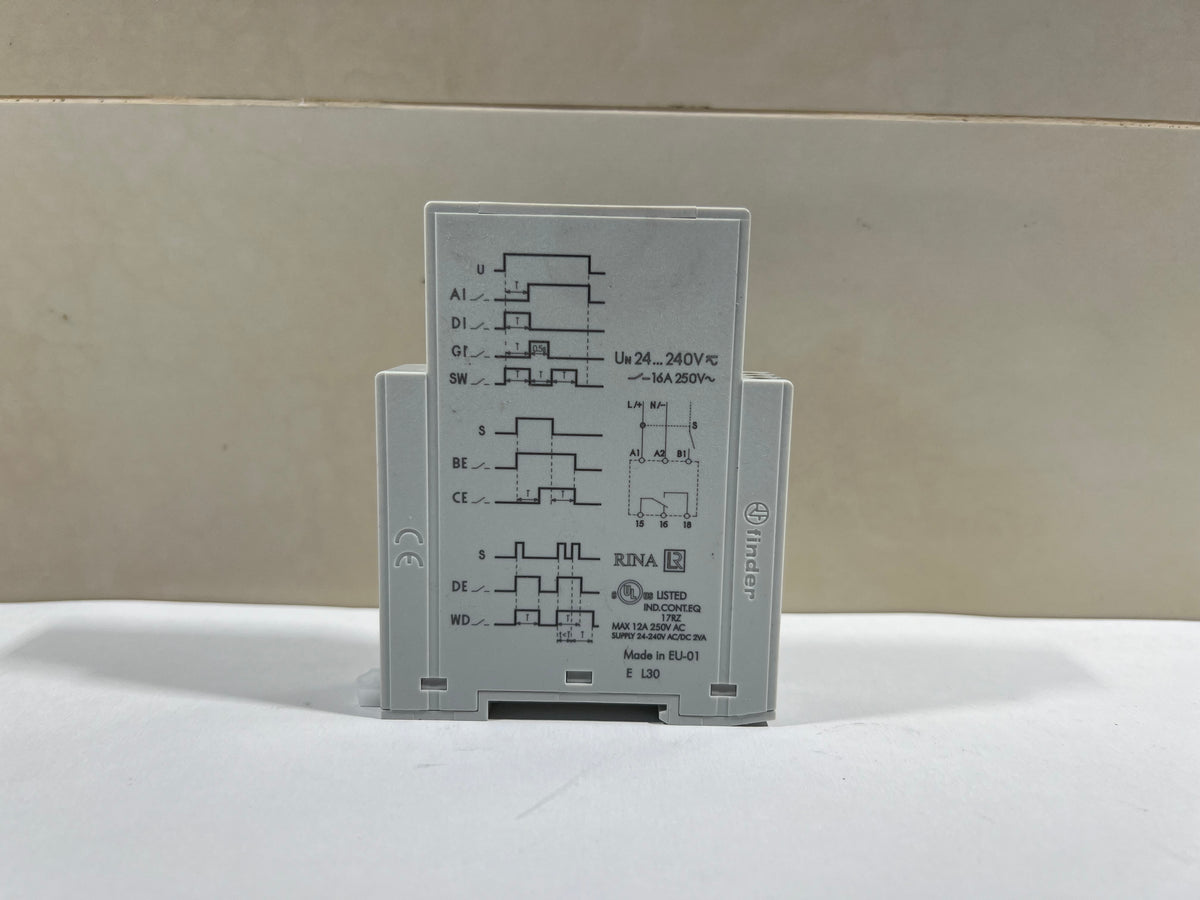 New in Box Finder 83.01.0.240.0000 Multifunction Time Relay – 240V AC, 8 Functions