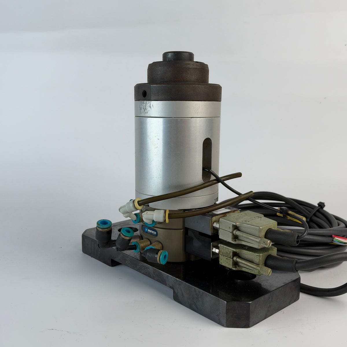 SCHUNK HWA 50 302751 + HWK 50 302750 Tool Changer Assembly with Pneumatic Cylinder