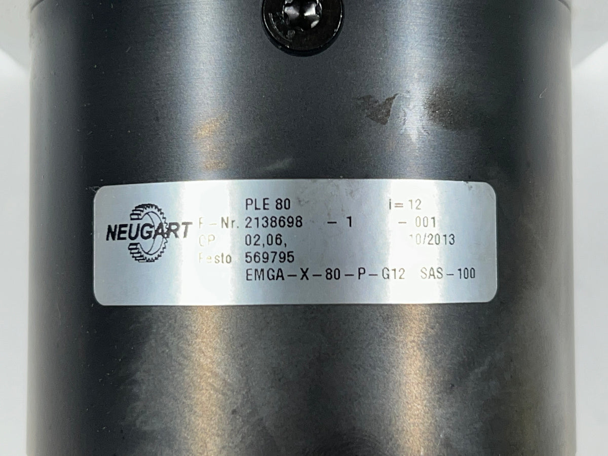 FESTO / NEUGART EMGA-X-80-P-G12 SAS-100 Transmission – New