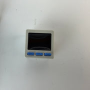 SMC ISE20B-T-M5-W Digital Pressure Switch 3-Screen Display PNP M5 -0.1 to 1 MPa