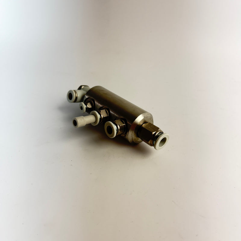 Bosch Rexroth Pneumatic Air Distribution Manifold with Push-In Fittings