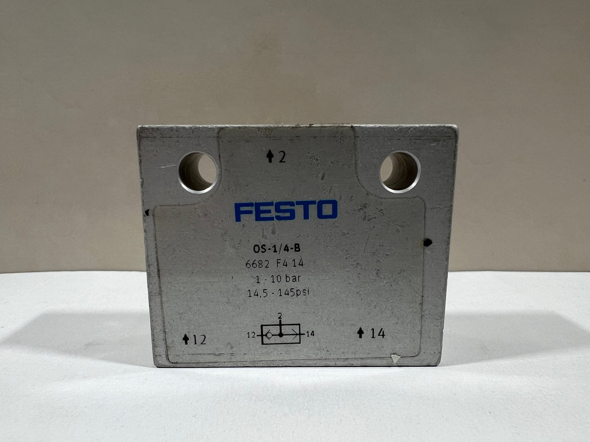 Festo 6682 OS-1/4 B Pneumatic Valve