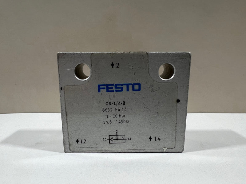 Festo 6682 OS-1/4 B Pneumatic Valve
