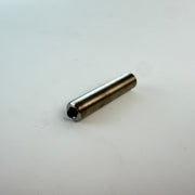 M12 Threaded Mechanical Stop with Elastomer Buffer 57mm Industrial Machine Stop