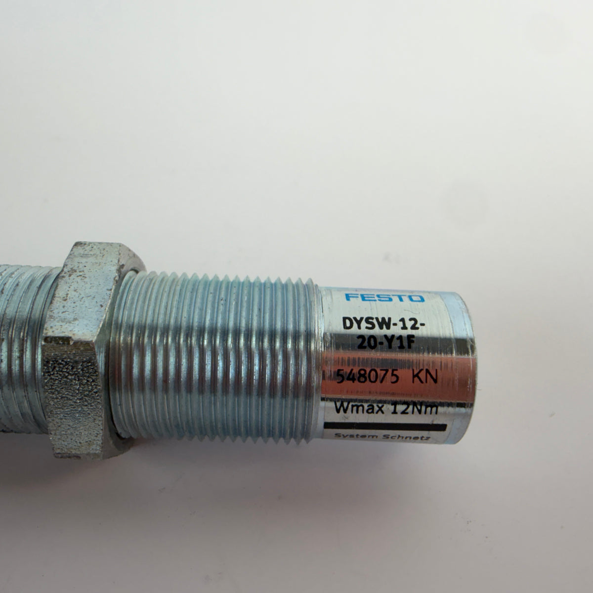 Festo DYSW-12-20-Y1F 548075 Self-Adjusting Shock Absorber 20mm Stroke
