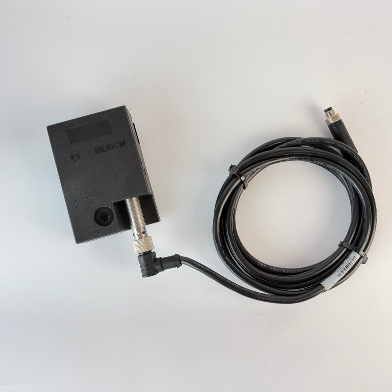 ifm IF5904 Inductive Proximity Sensor with Bosch Rexroth 3842530309 Rocker & M12 Cable