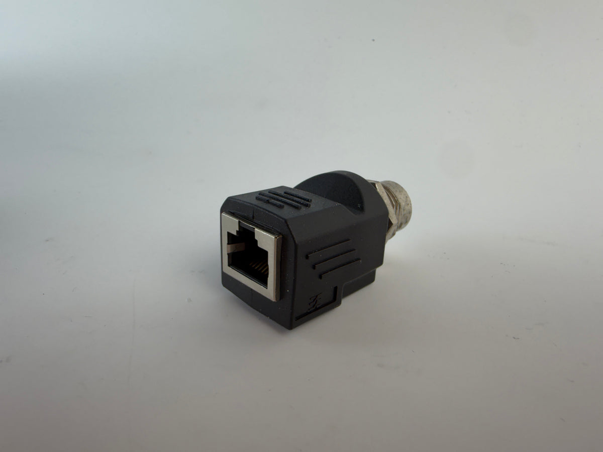 Weidmüller IE-M12-ADAP S 8901620000 M12 D-Coded to RJ45 Cat5 Ethernet Adapter
