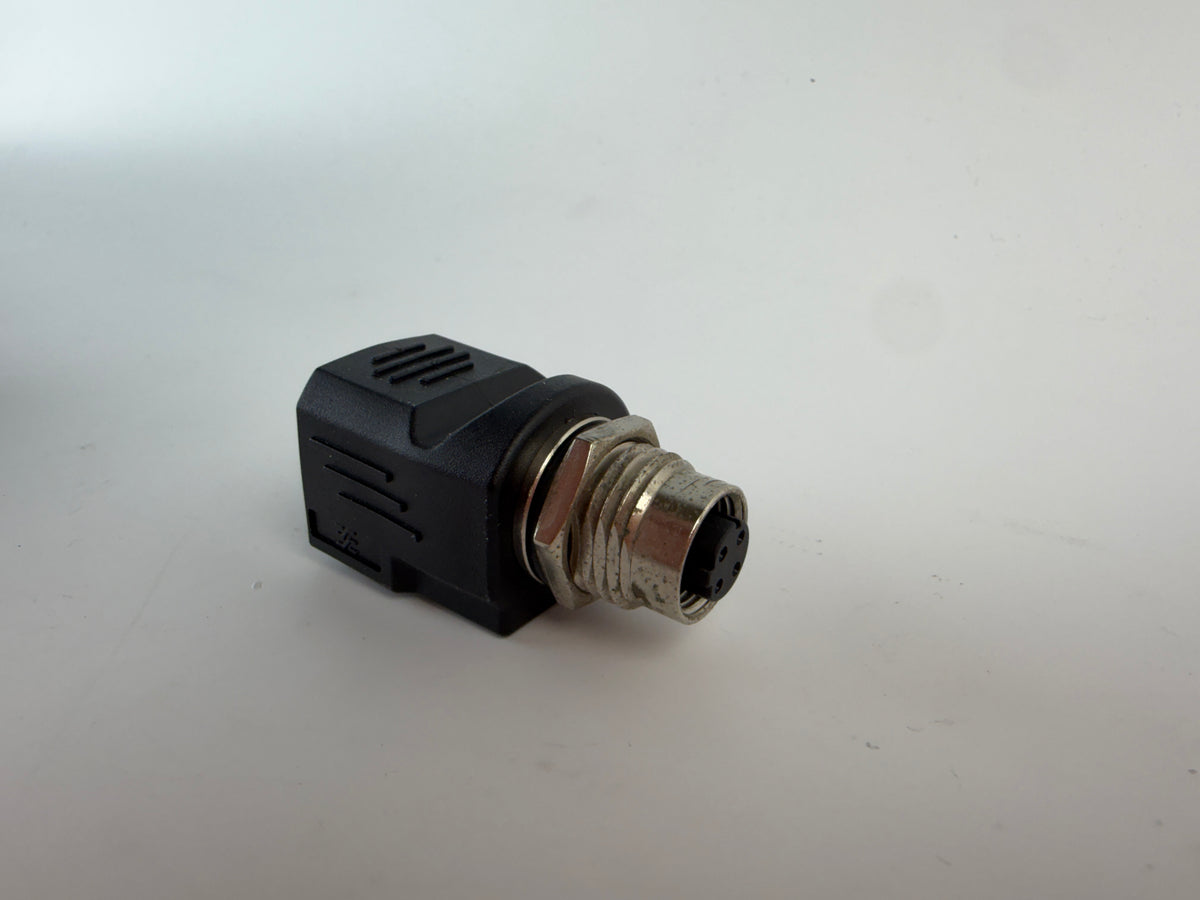 Weidmüller IE-M12-ADAP S 8901620000 M12 D-Coded to RJ45 Cat5 Ethernet Adapter