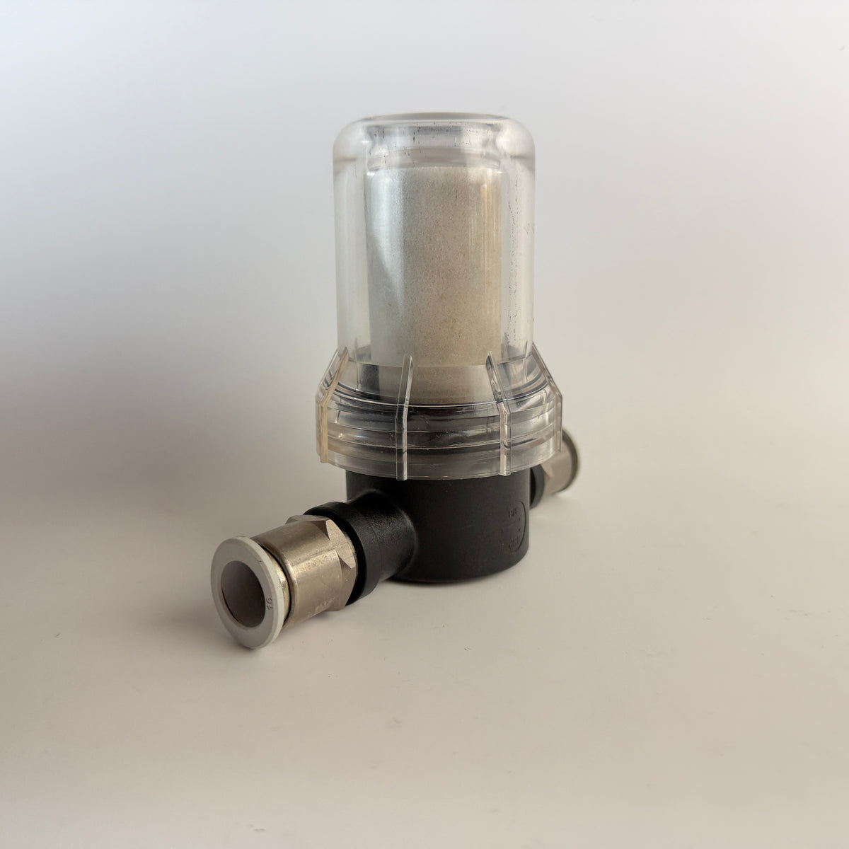 Festo VAF-DB-3/8 553140 Vacuum Filter 80µm G3/8 with Push-In Fittings