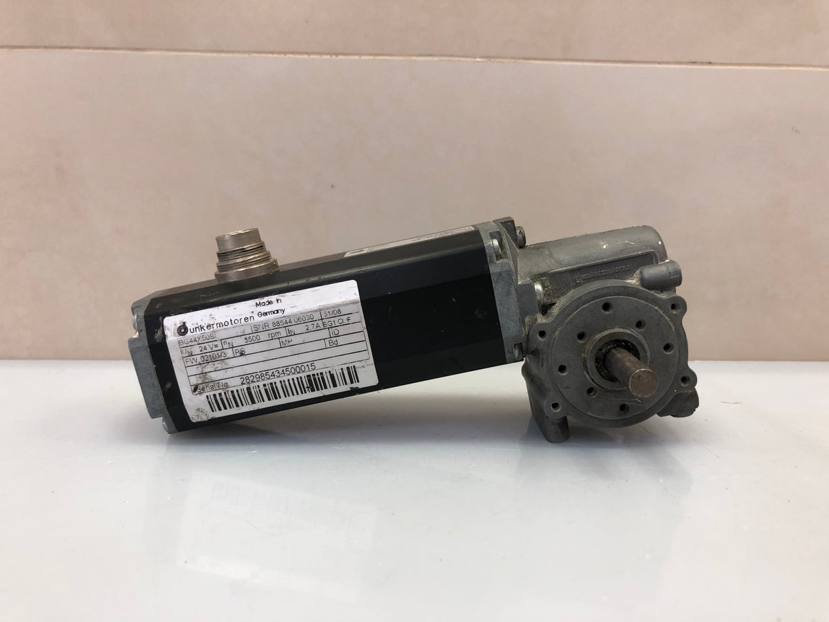 Dunkermotoren BG44X50SI DC Motor with SG62 Gearbox – 24V, High Torque Drive