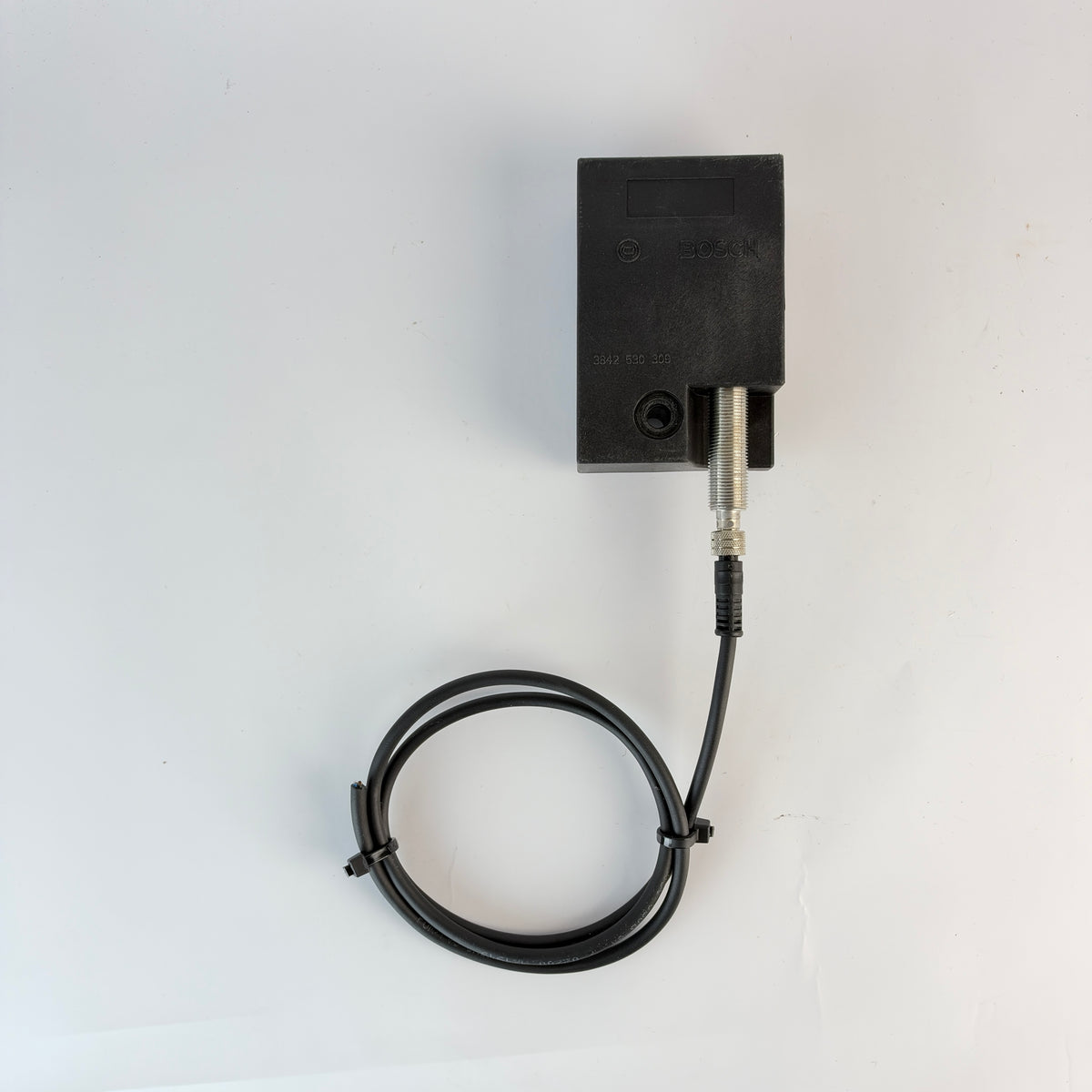 Bosch Rexroth 3842549812 M12 Inductive Proximity Sensor with Bosch 3842530309 Rocker Housing & Cable