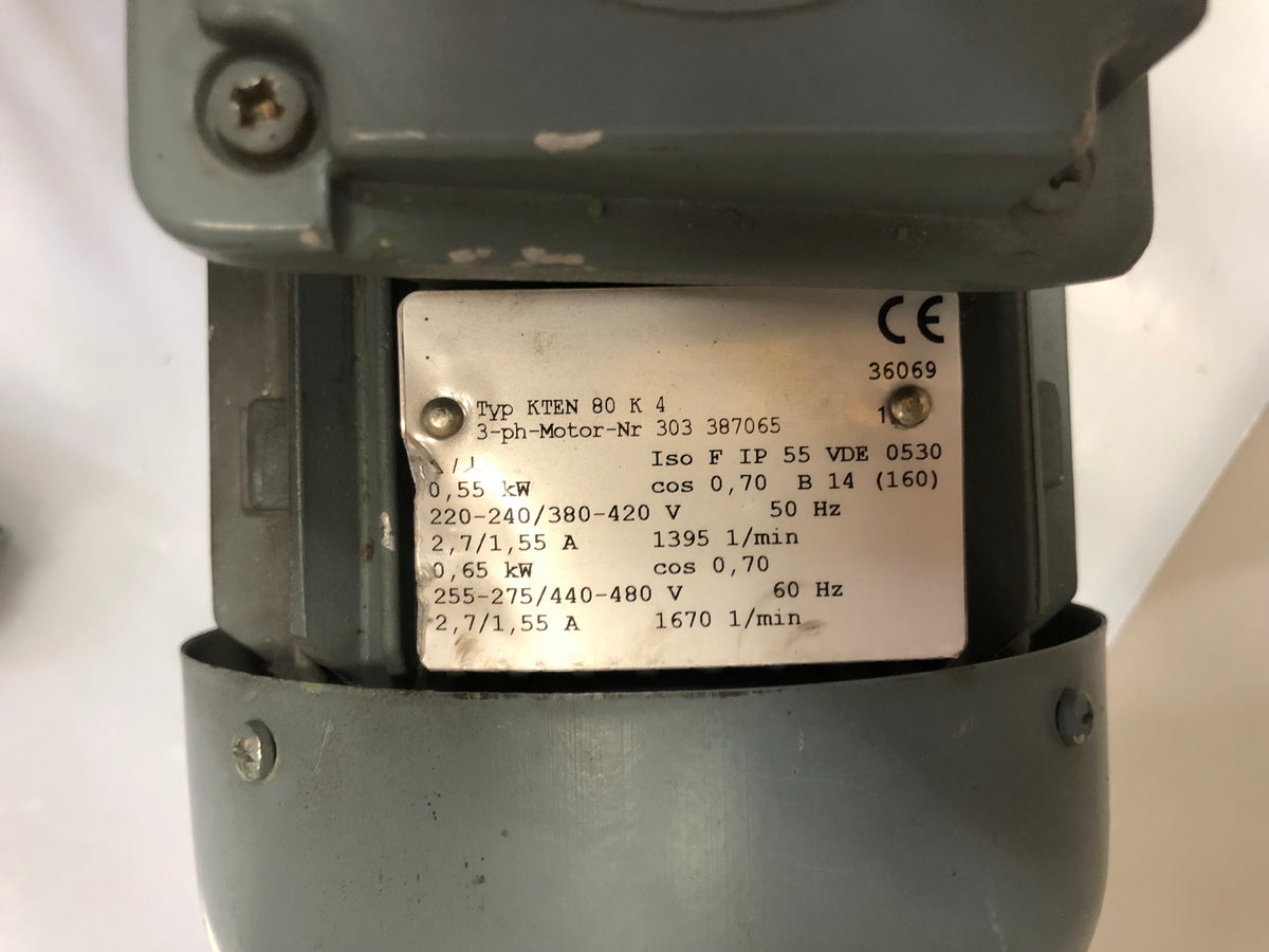 Leybold TRIVAC D16B Rotary Vane Vacuum Pump – Model 11266 / 20900332540