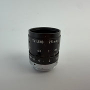 COSMICAR/PENTAX C2514-M 25mm F1.4 C-Mount Machine Vision TV Lens
