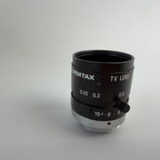 COSMICAR/PENTAX C2514-M 25mm F1.4 C-Mount Machine Vision TV Lens