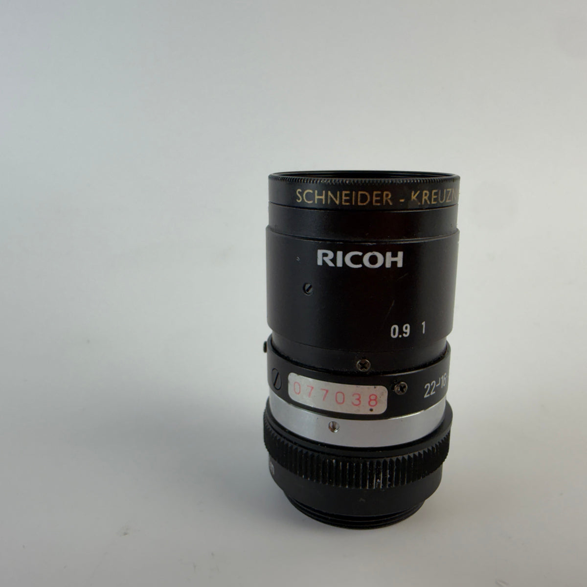 Ricoh FL-CC5028-2M 50mm F2.8 C-Mount 2MP Machine Vision Lens with Schneider-Kreuznach MRC Filter