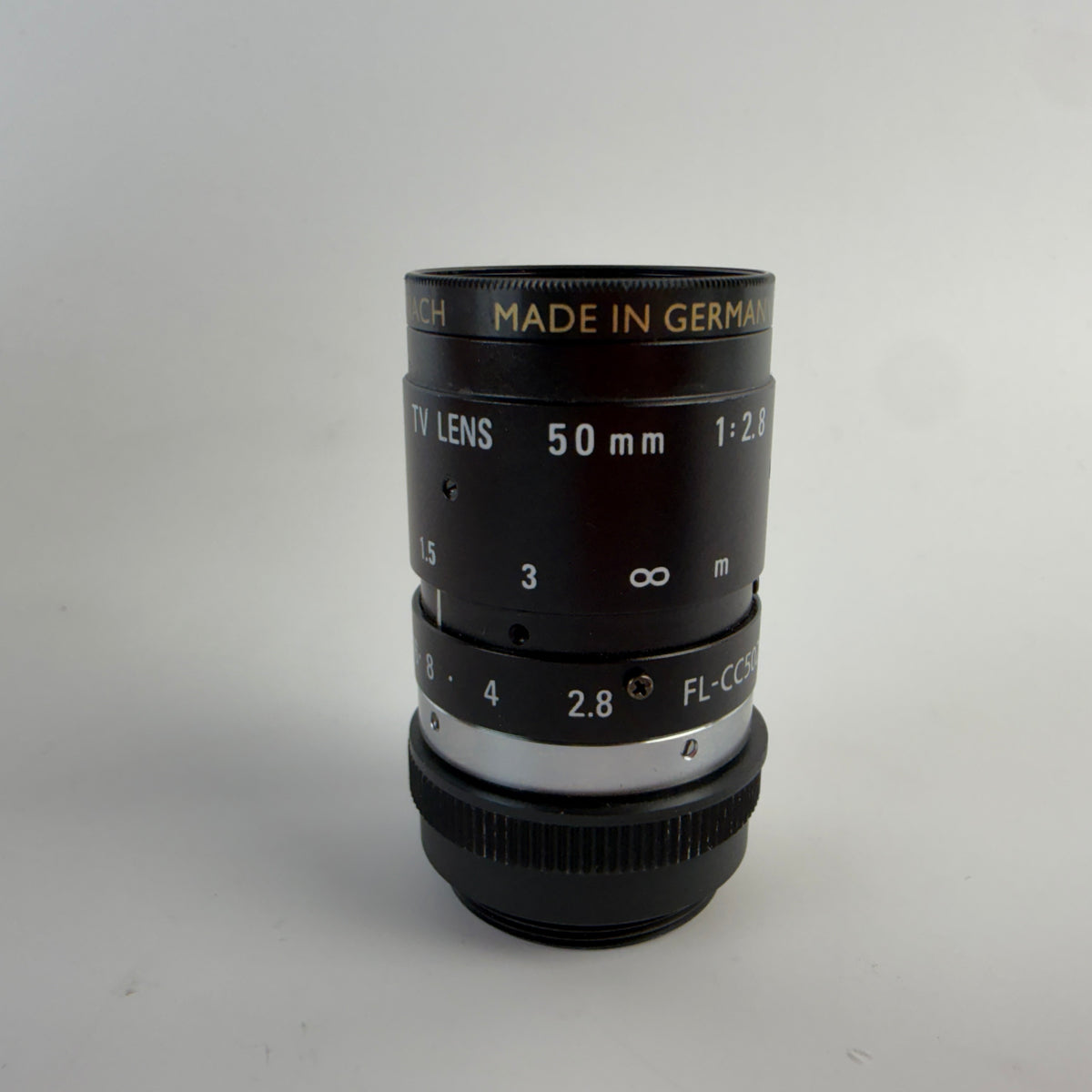 Ricoh FL-CC5028-2M 50mm F2.8 C-Mount 2MP Machine Vision Lens with Schneider-Kreuznach MRC Filter