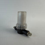 1/4" BSP Inline Pneumatic / Vacuum Filter with Push-In Fittings
