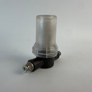 1/4" BSP Inline Pneumatic / Vacuum Filter with Push-In Fittings