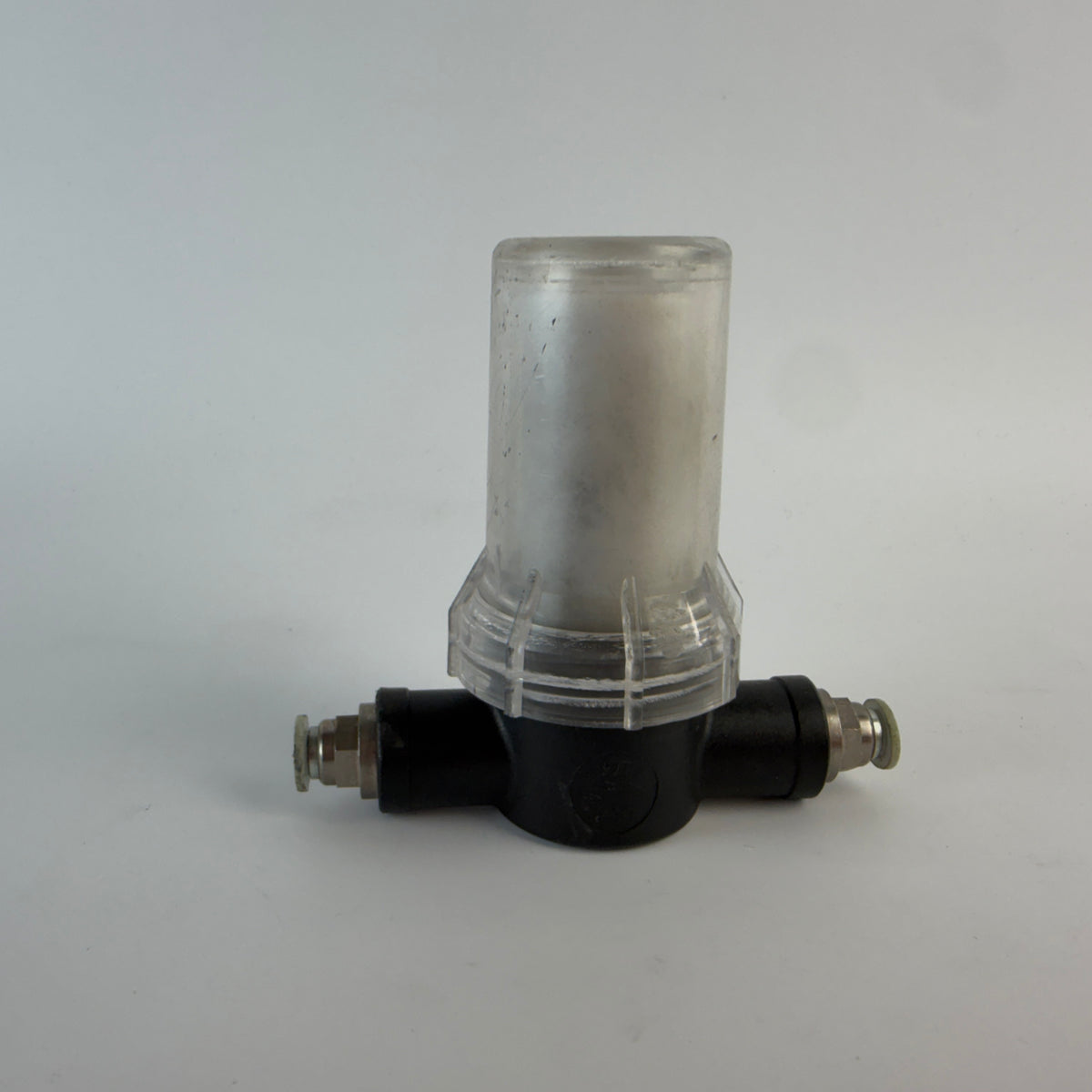 1/4" BSP Inline Pneumatic / Vacuum Filter with Push-In Fittings