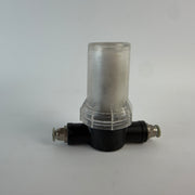 1/4" BSP Inline Pneumatic / Vacuum Filter with Push-In Fittings