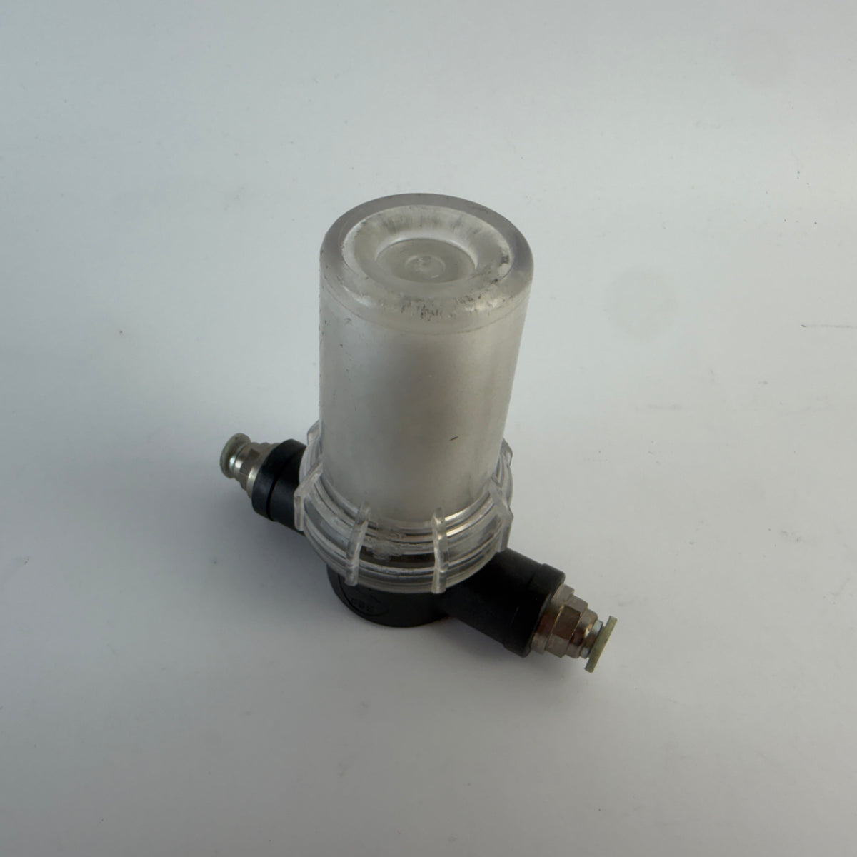 1/4" BSP Inline Pneumatic / Vacuum Filter with Push-In Fittings
