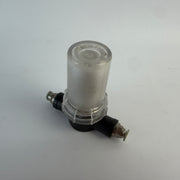 1/4" BSP Inline Pneumatic / Vacuum Filter with Push-In Fittings