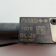 MISATI BL-20 Pneumatic Fastening Clamp Ø20 with Pepperl+Fuchs SI-1NS Sensor