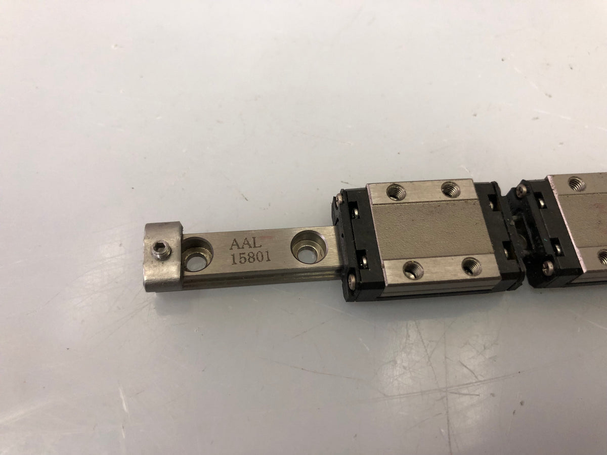 THK 2SRS9MSS+125LM Miniature Linear Guide – 2 Blocks with 125mm Rail