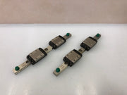 1x THK 2SRS9MSS+135LM Miniature Linear Guide – 2 Blocks with 135mm Rail