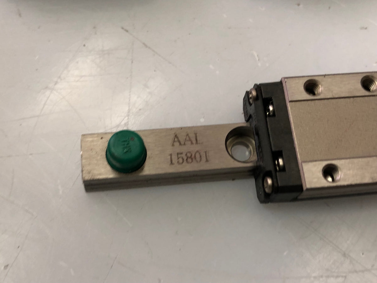1x THK 2SRS9MSS+135LM Miniature Linear Guide – 2 Blocks with 135mm Rail